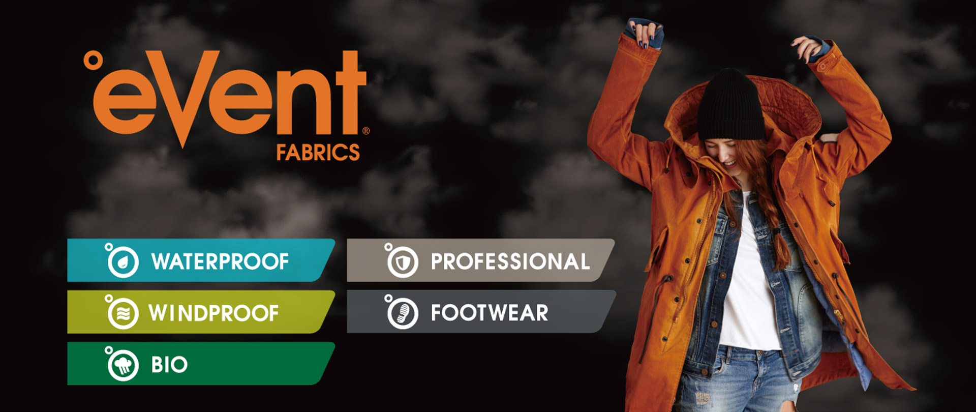 What are the advantages of DV alpine eVent Fabric compared with other similar fabrics?